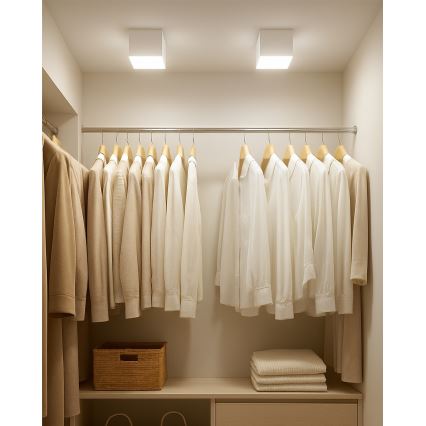 LED spot svetiljka LED/5W/230V 3000/4000/6400K 7,5x7,5 cm bela