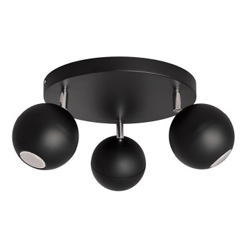 LED spot svetiljka MIDWAY 3xGU10/4,8W/230V crna