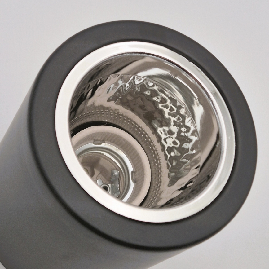 LED spot svetiljka TACO 1xE27/15W/230V crna