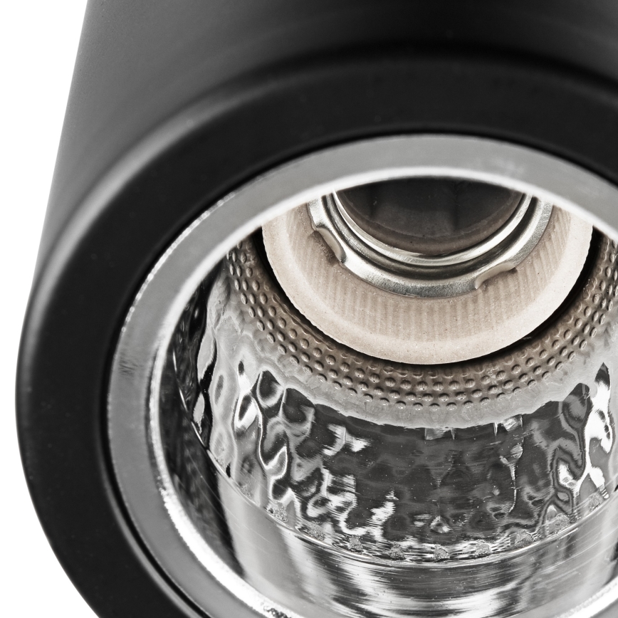 LED spot svetiljka TACO 1xE27/15W/230V crna