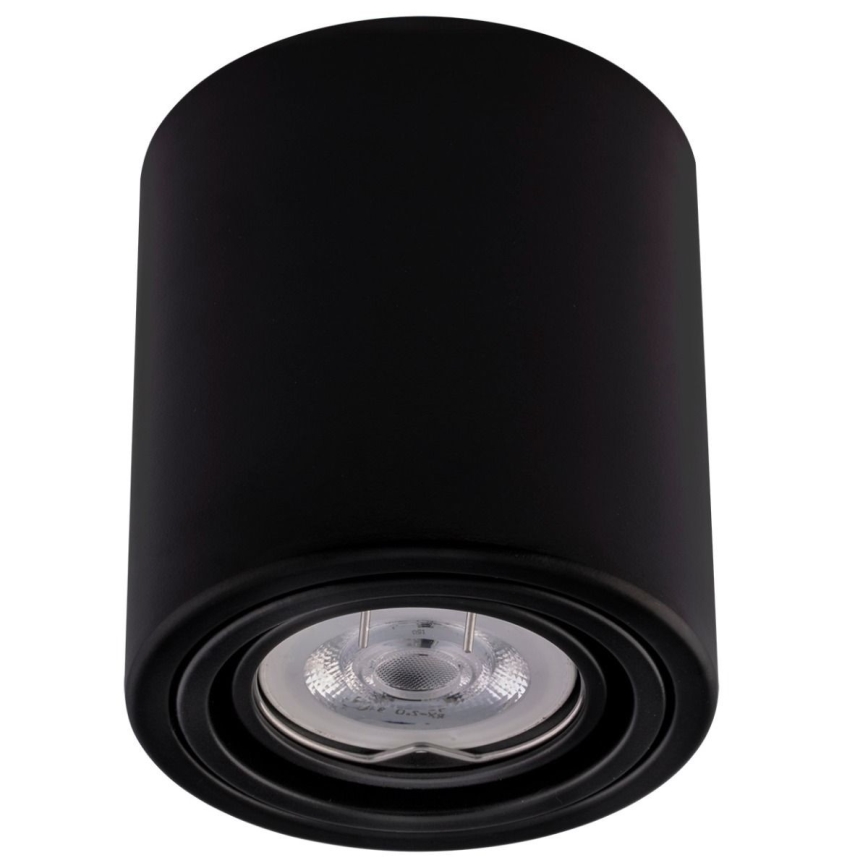 LED spot svetiljka TUBA 1xGU10/5W/230V 2700K crna