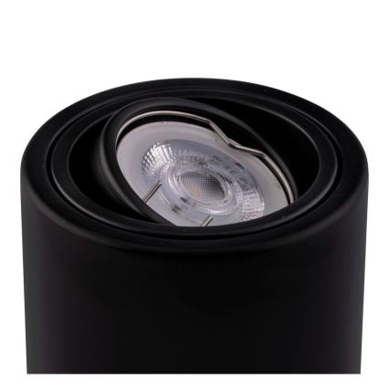 LED spot svetiljka TUBA 1xGU10/5W/230V 4000K crna