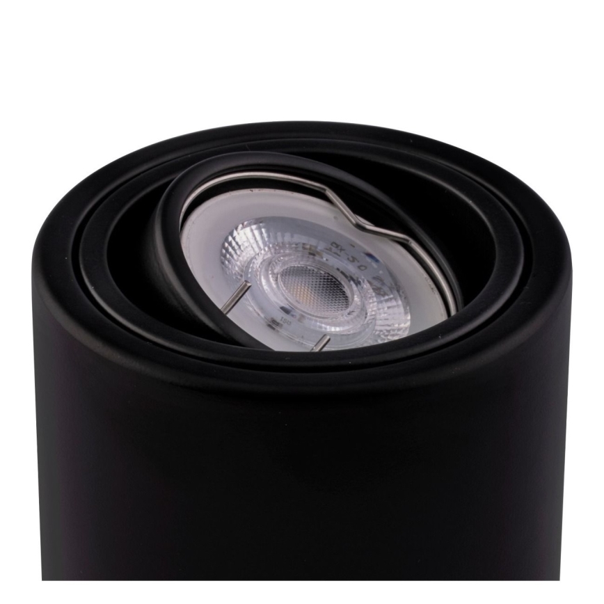 LED spot svetiljka TUBA 1xGU10/5W/230V 4000K crna