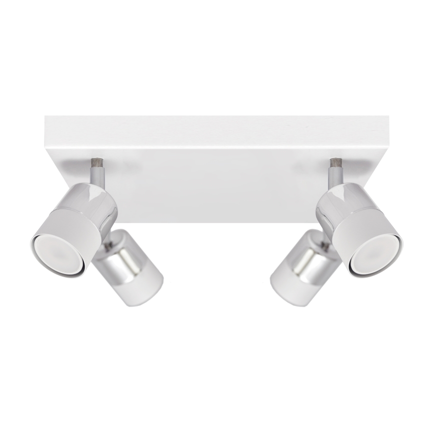 LED spot svetiljka TUBSSON 4xGU10/4,8W/230V bela/sjajni hrom