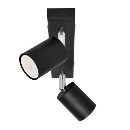 LED spot svetiljka TUNE 2xGU10/4,8W/230V crna