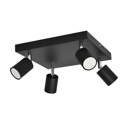 LED spot svetiljka TUNE 4xGU10/4,8W/230V crna