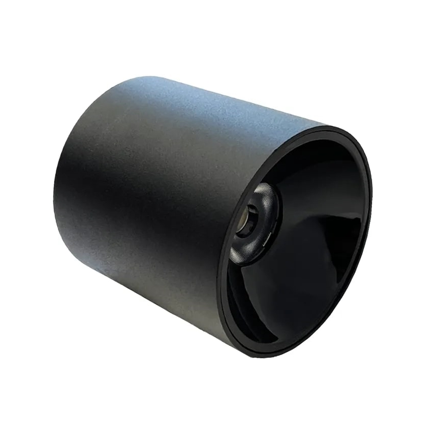 LED spot svetlo LED/16W/230V 4000K prečnik 10 cm crno