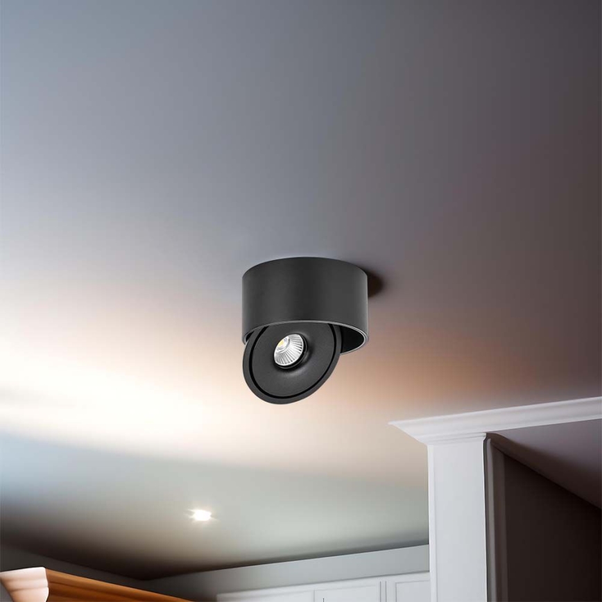 LED fleksibilno spot svetlo LED/20W/230V 3000/4000/6400K CRI 90 crno