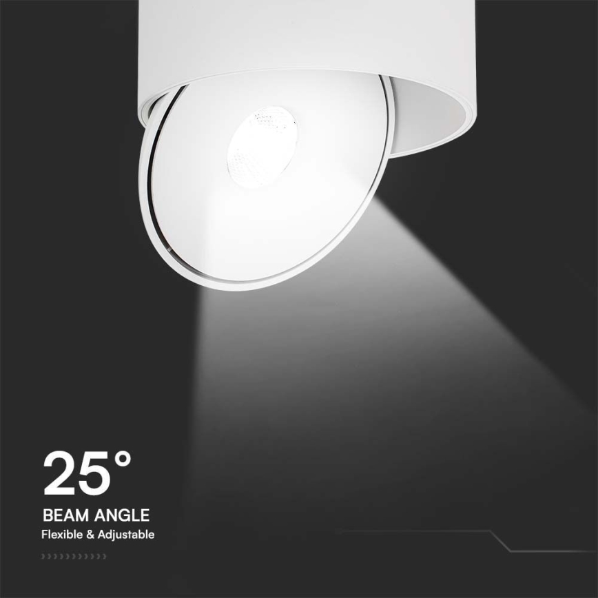 Fleksibilno LED tačkasto svetlo LED/28W/230V 3000/4000/6400K CRI 90 bela