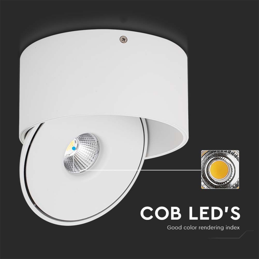 Fleksibilno LED tačkasto svetlo LED/28W/230V 3000/4000/6400K CRI 90 bela