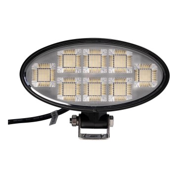 LED spot svetlo za automobil BLACK LED/160W/10-30V IP69 5700K ovalno