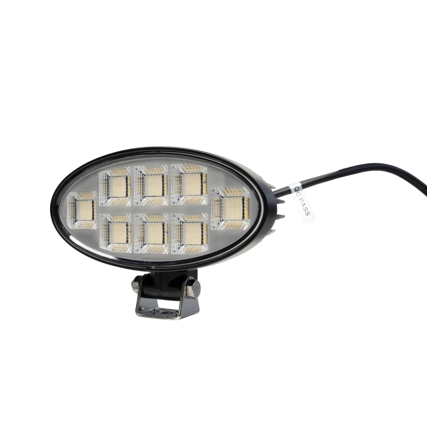 LED spot svetlo za automobil BLACK LED/160W/10-30V IP69 5700K ovalno