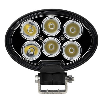 LED spot svetlo za automobil CRNA LED/60W/10-30V IP69 5700K ovalno