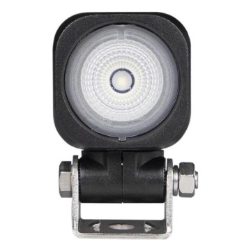 LED spot svetlo za automobil crno LED/10W/10-30V IP69 5700K četvrtasto