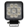 LED spot svetlo za automobil, crno, LED/36W/10-30V IP69 5700K, četvrtasto
