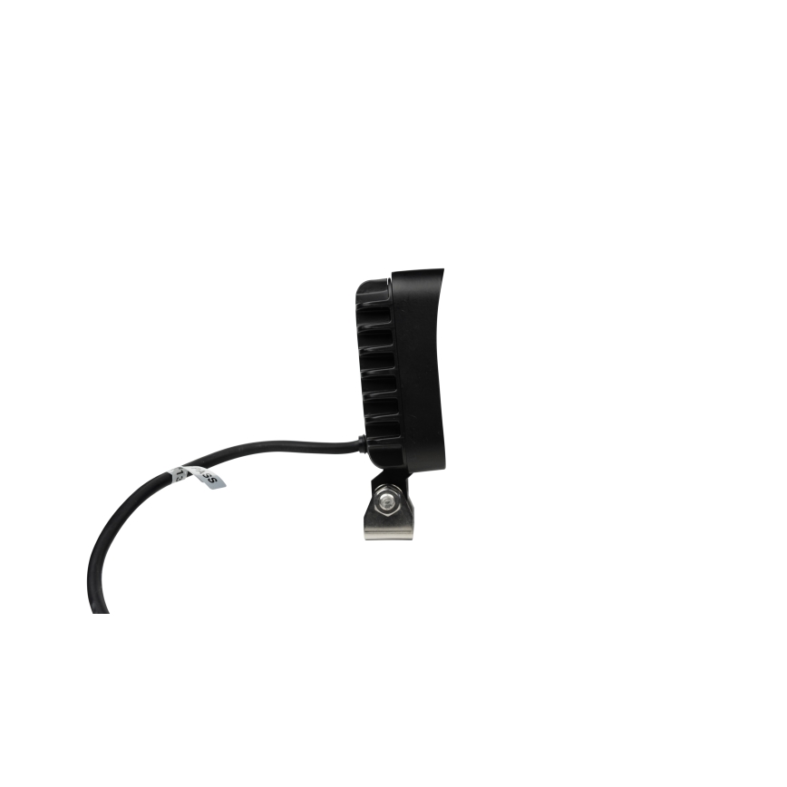 LED spot svetlo za automobil, crno, LED/36W/10-30V IP69 5700K, četvrtasto