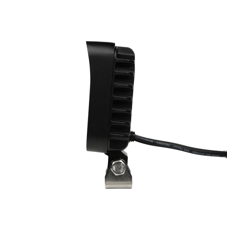 LED spot svetlo za automobil, crno, LED/36W/10-30V IP69 5700K, četvrtasto