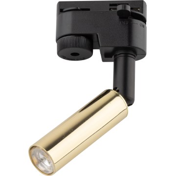 LED spot za jednofazni šinski sistem LAGOS 1xG9/3W/230V zlatna/crna
