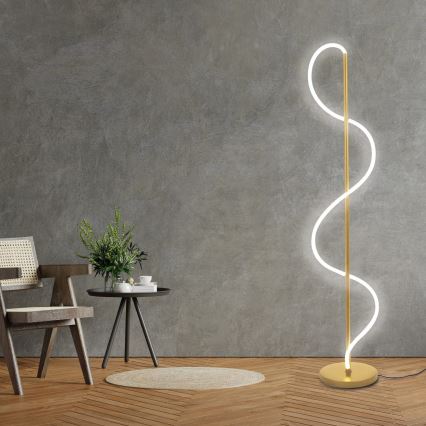 LED stojeća lampa EMMA LED/24W/230V zlatna