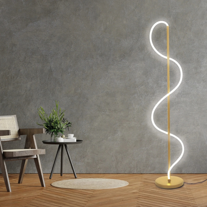 LED stojeća lampa EMMA LED/24W/230V zlatna