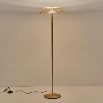 LED stojeća lampa PERFORATO LED/10W/230V 3000K zlatna