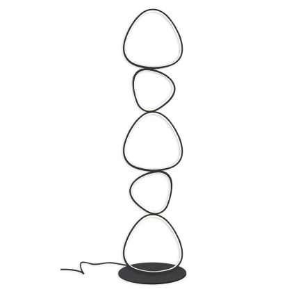 LED stojeća lampa PETRA LED/48W/230V crna