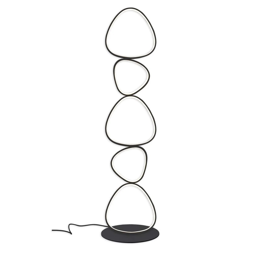LED stojeća lampa PETRA LED/48W/230V crna