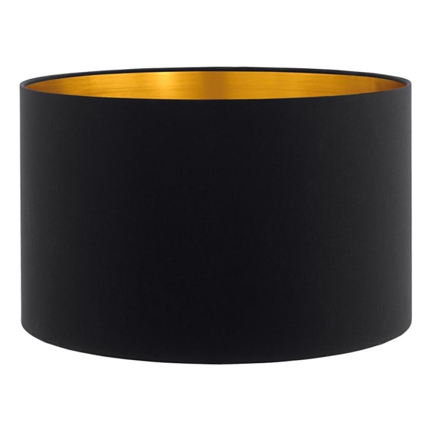 LED stojeća lampa TUNJA 1xE27/20W/230V prečnik 38 cm crna