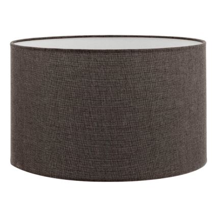 LED stojeća lampa TUNJA 1xE27/20W/230V Ø 38 cm mat hrom/braon