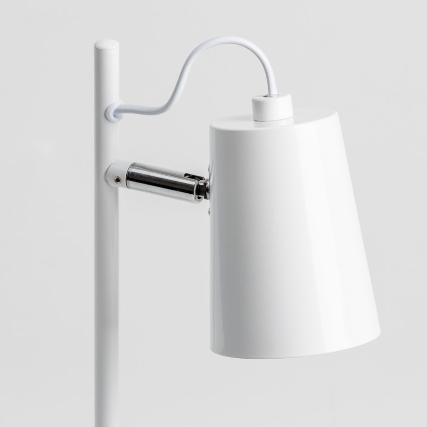 LED stona lampa 1xE14/4,9W/230V bela