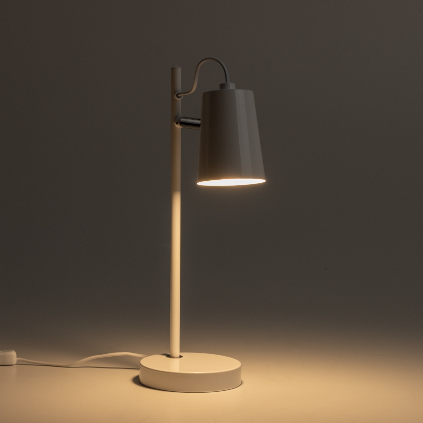 LED stona lampa 1xE14/4,9W/230V bela