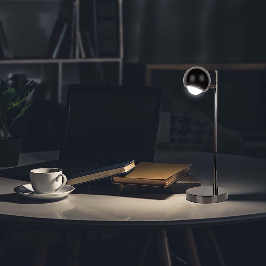 LED stona lampa LED/5W/230V 3000K crna
