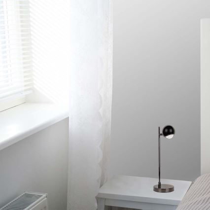 LED stona lampa LED/5W/230V 3000K crna