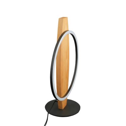 LED Stona lampa MELISA LED/10W/230V borovina