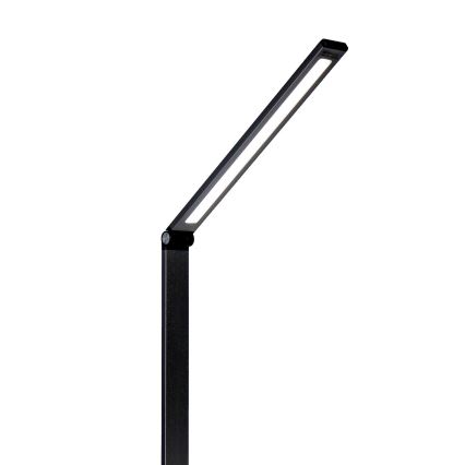 LED stona lampa sa bežičnim punjačem LED/10W/230V 3000/4000/4500/5000/6000K crna