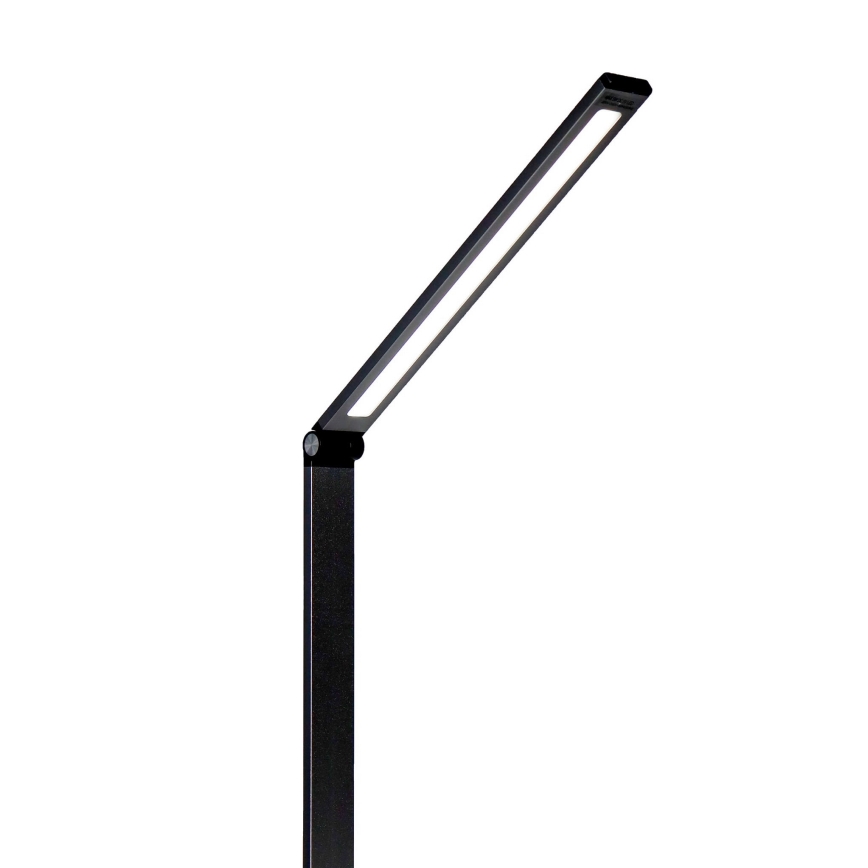 LED stona lampa sa bežičnim punjačem LED/10W/230V 3000/4000/4500/5000/6000K crna