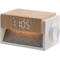 LED stona lampa sa budilnikom i punjenjem CALM LED/1,2W/5V