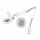 LED stona lampa sa lupom i stezaljkom LED/15W/230V