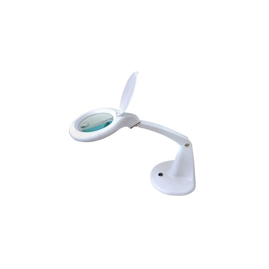 LED stona lampa sa lupom LED/6,5W/230V bela