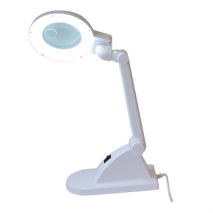 LED stona lampa sa lupom LED/6W/230V bela