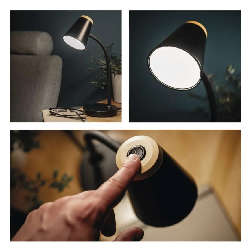 LED stona lampa TARA LED/4,5W/230V 4000K crna