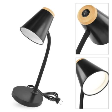 LED stona lampa TARA LED/4,5W/230V 4000K crna