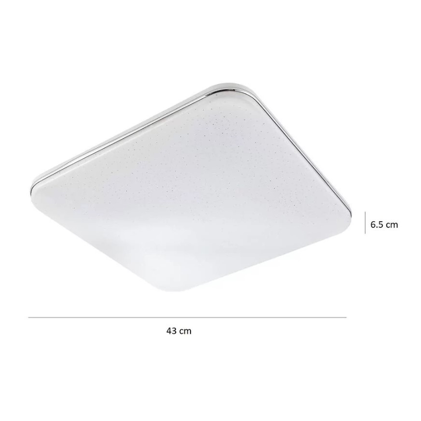 LED stropna lampa SYRIUS, prigušiva, sa daljinskim upravljačem LED/72W/230V