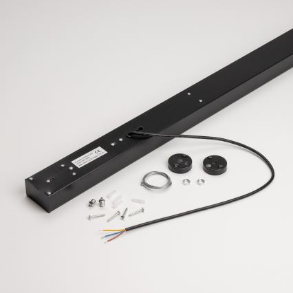 LED stropna prislonjena viseća svetiljka CYNIDECO LED/30W/230V 4000K crna