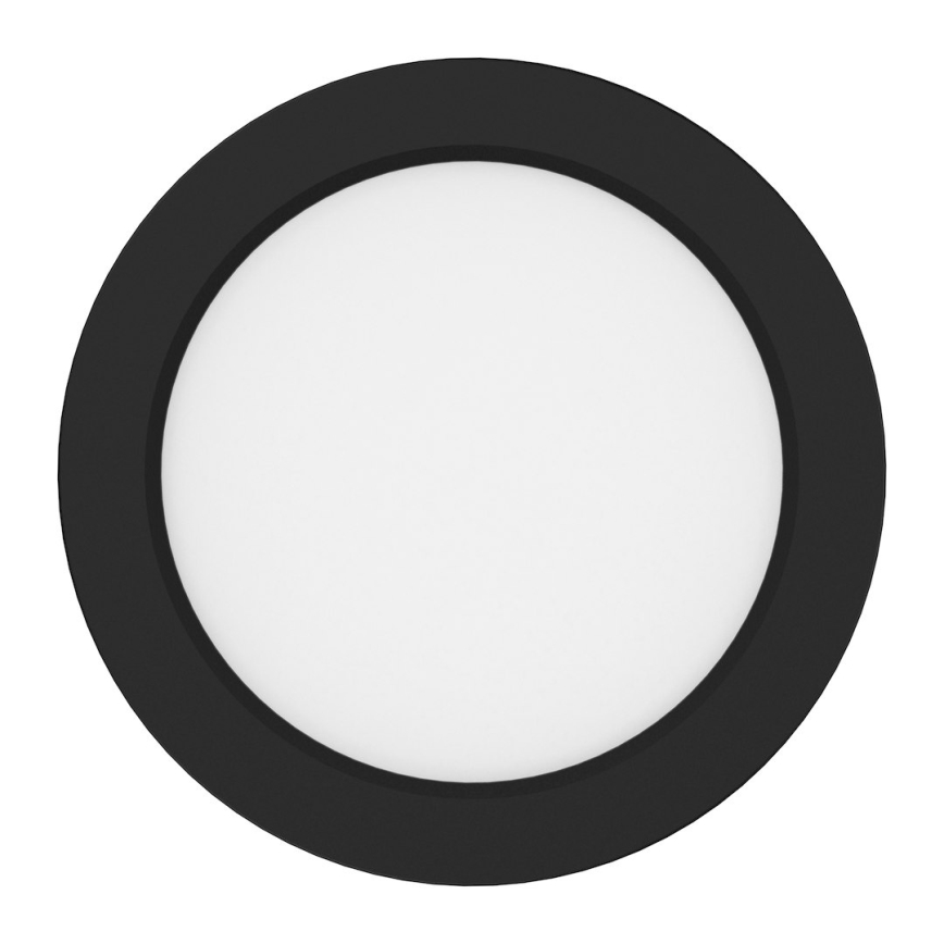LED stropna svetiljka EVORA LED/6W/230V 3000/4000/6000K Ø 14 cm crna