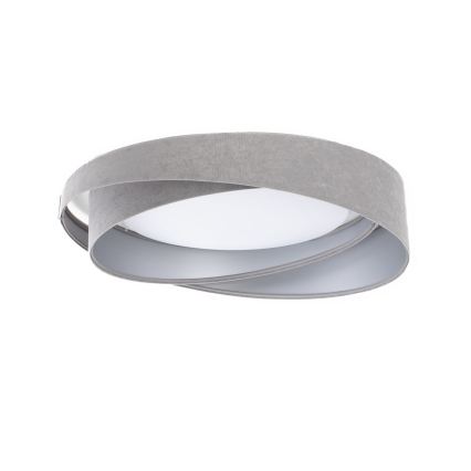 LED stropna svetiljka GALAXY MODERN LED/24W/230V, prečnik 55 cm, siva/srebrna
