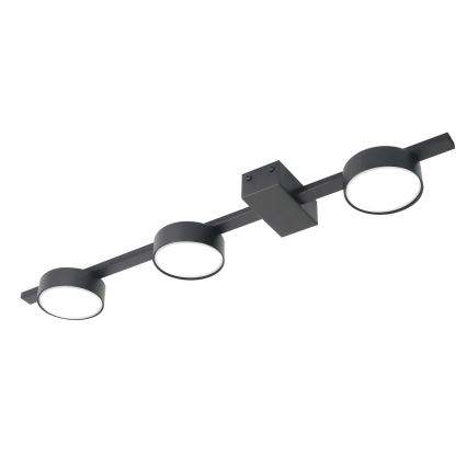 LED stropna svetiljka JOY 3xGX53/6W/230V crna