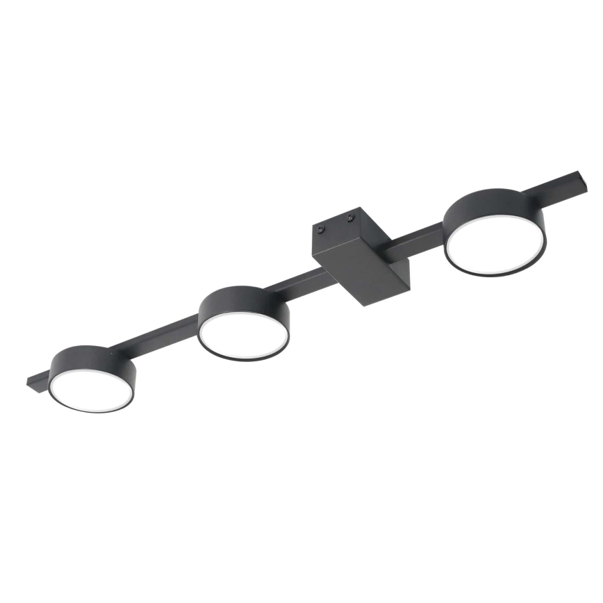 LED stropna svetiljka JOY 3xGX53/6W/230V crna