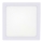 LED stropna svetiljka LED/12W/230V 2700K 16,3x16,3 cm bela