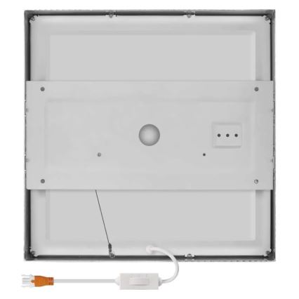 LED stropno svetlo NEXXO LED/28,5W/230V 3000/3500/4000K 30x30 cm mat hrom